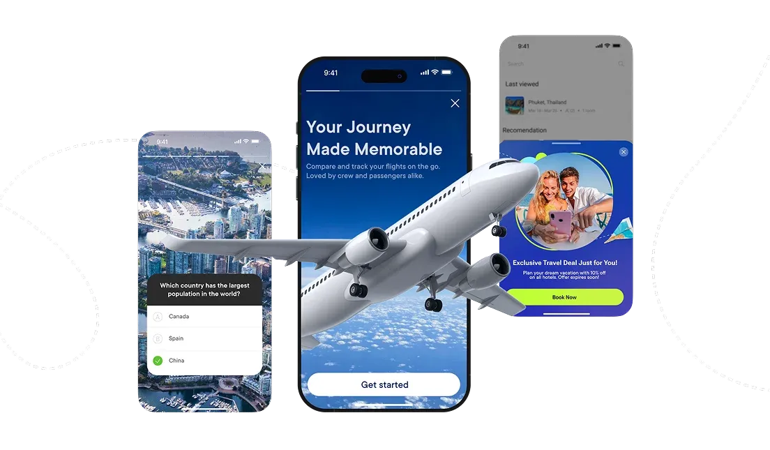 INTERACTIVE CONTENT IN YOUR TRAVEL APP